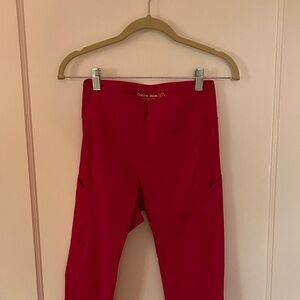 Outdoor Voices Pink Cropped Leggings